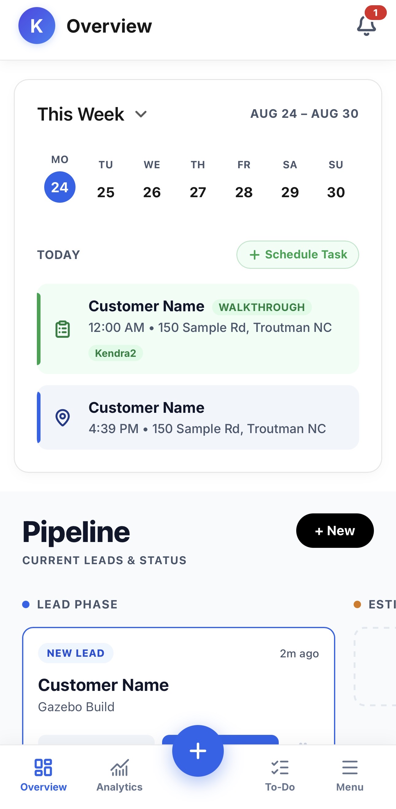 Custom Mobile CRM (JettWorx)