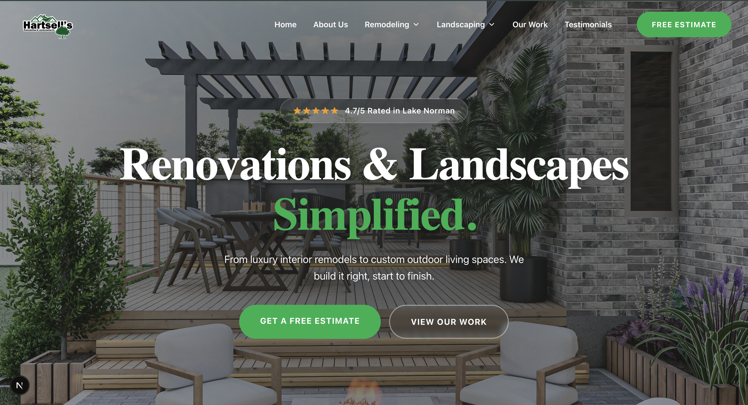Hartsell's Remodeling & Landscaping LLC
